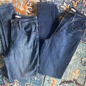Levi’s 721 high rise skinny jeans
